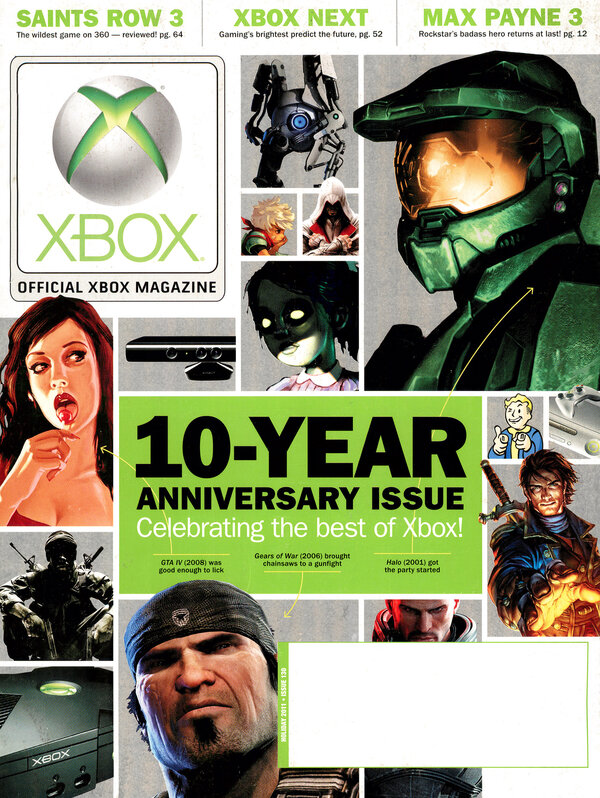 Official Xbox Magazine Issue 130 (Holiday 2011) cover